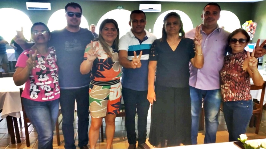 27022020 oposicao sh - GRUPO IMBATÍVEL:  União das oposições de Santa Helena define nomes de Rogério Leite, Vera e Corrinha Félix como coordenadores do processo eleitoral